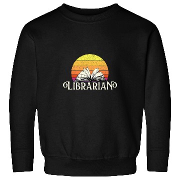 Discover Reading Book Librarian Retro School Library Cataloger Book Collector Reader Sweatshirts