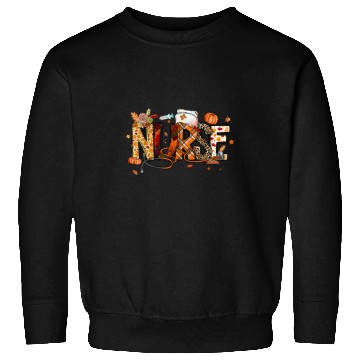 Discover Nursing nurses Autumn Fall Thanksgiving Pumpkin Fall Vibes 18 Sweatshirts