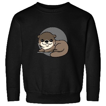 Discover Otters Chibi Kawaii Sea Animal Creature Japanese Kawaii213 Sweatshirts