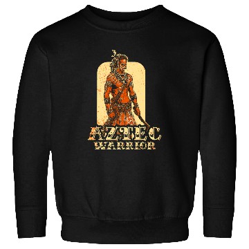 Discover Aztec Warrior King Mexican Native Art Mayans 5 Sweatshirts