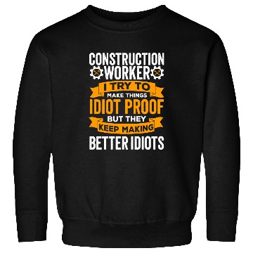 Discover Construction worker labor day tee for womenmen Labor day Sweatshirts