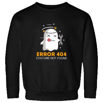 Discover Error 404 Costume Not Found Lazy Halloween Costume Coding Sweatshirts