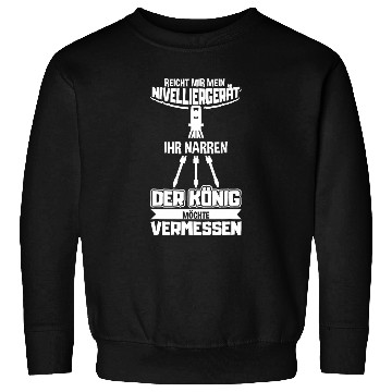 Discover Levelling Device Engineer Geologist Surveyor Sweatshirts