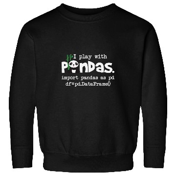 Discover Funny Bear I Play With Pandas Python Computer Coding Programmer Coder Cute Bears Sweatshirts