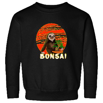 Discover Funny Sloth Tee Bonsai Tree Gift for Yoga Masters Sweatshirts