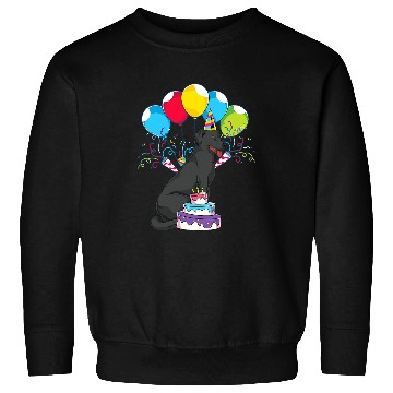 Discover Labrador Lab Dog Lover Black Labrador Birthday Party Pet Owner Black Lab Sweatshirts