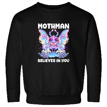 Discover Pastel Goth Mothman Believes You Me Gothic Cryptid Wicca Sweatshirts