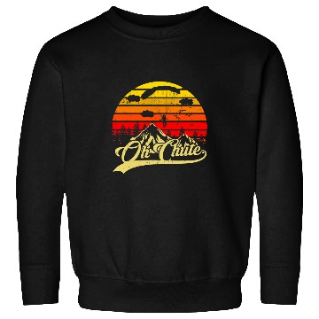 Discover Skydiving Gift Oh Chute Funny Skydiving For Skydiver Parachute Sweatshirts