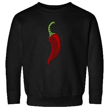 Discover Chili pepper illustration Sweatshirts