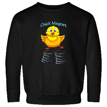 Discover Chicken Lover Funny Chick Magnet Easter Baby Chicken for Boys Kids Girls Sweatshirts