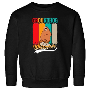 Discover Groundhog Whisperer Marmot Whisperer 3 Sweatshirts