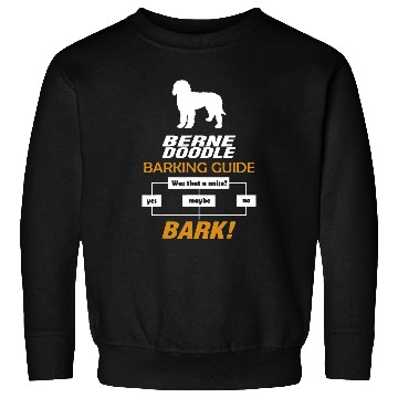 Discover Bernedoodle Barking Guide Pet Lovers Gift Sweatshirts