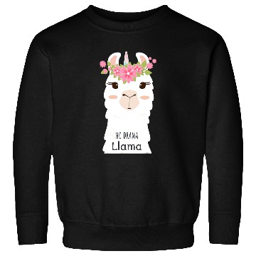Discover No Drama Lama Unicorns Alpaca Sweatshirts