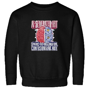 Discover Ai generated Art Sparks Imagination Artificial Intelligence Sweatshirts