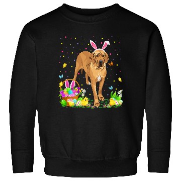 Discover Dog Great Dane Easter Egg Hunting Great Dane Easter Sunday Sweatshirts