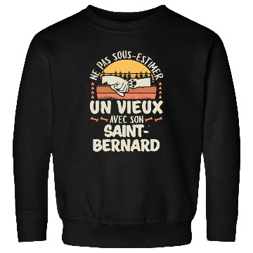 Discover Dog Saint Bernard Gift for Women Sweatshirts