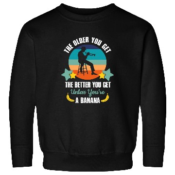 Discover Trumpet Lover Player Funny Banana Sweatshirts