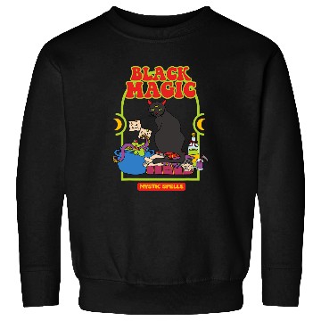 Discover Black Magic 2Mystic Spells 2Cat Sweatshirts