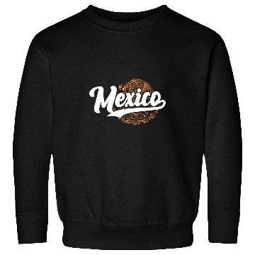 Discover Mexico Mexican gold eagle illustration design Sweatshirts