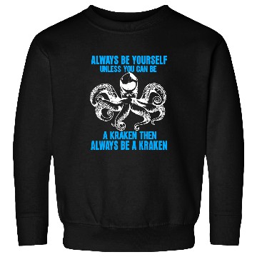 Discover Octopuss Lover Always Be A Kraken Aquarist Nightmare Spooky Octopus Sweatshirts