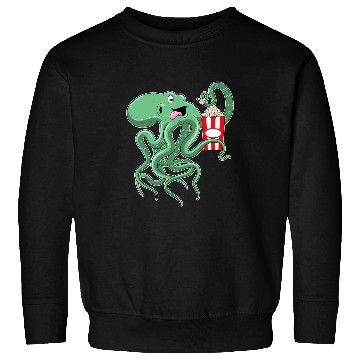 Discover Octopuss Lover Popcorn Sweatshirts