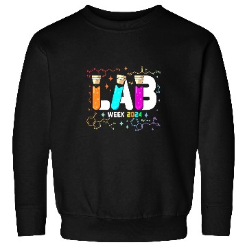 Discover Lab Week 2024 Laboratory Tech medicals Technician Scientist Sweatshirts