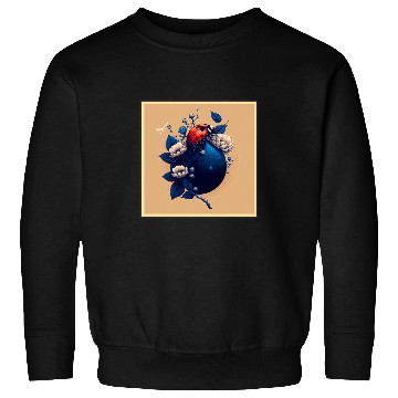 Discover Surrealism Japanese Painting Ladybug Sweatshirts