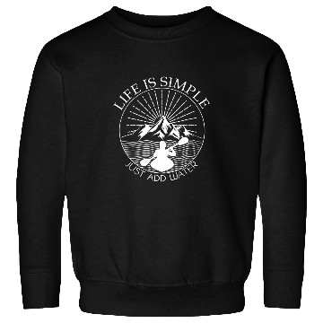 Discover Kayaking Gift Design Outdoors Kayak Add Water Sweatshirts