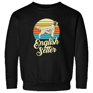 Discover Awesome English Setter 1970s vintages Retro Sweatshirts