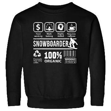 Discover Skiing Ski Snowboard Multi Tasking Sweatshirts