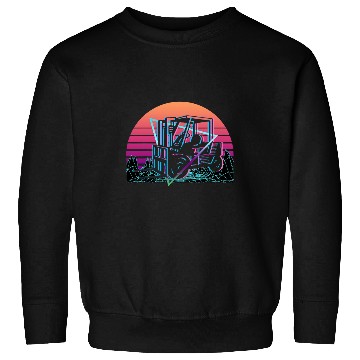 Discover Forklift Operator Retro Sweatshirts