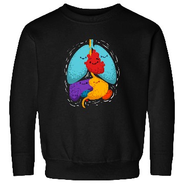 Discover Inner Organs Anatomy Gift For A medicals Student Sweatshirts