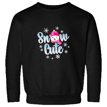 Discover Snow Cute Happy Snowman Let it Snow Graphic 393 Sweatshirts