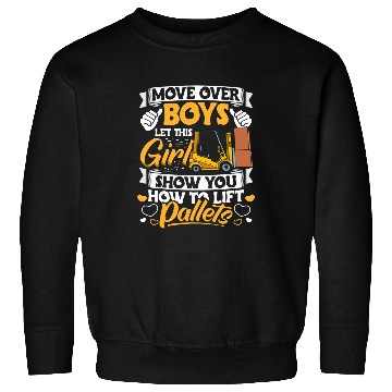 Discover Certified Forklift Operator Forklift Driver Warehouse Women 1 Sweatshirts