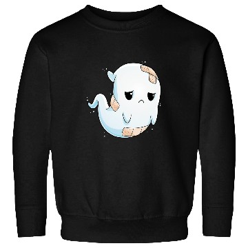 Discover Sad ghosts Halloween Costume Unhappy ghosts Boo Boo Crew Sweatshirts