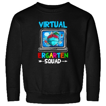 Discover Virtual Ergarten Squad Teacher Student Back to School Sweatshirts