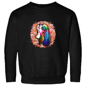 Discover Colorful Cavalier King Charles Spaniel Pop Art Bricks Sweatshirts
