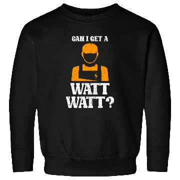 Discover Funny Electricity Lineman Electrical Worker Electrician Sweatshirts