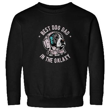 Discover The bests Pointer dog Dad in the galaxy Sweatshirts