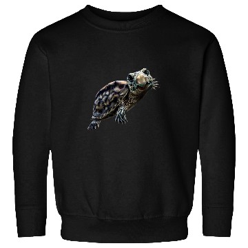 Discover Happy Smiling Turtle Selfie Portrait Funny Sweatshirts