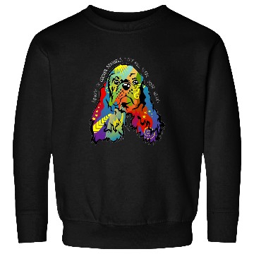 Discover Cocker Spaniel Artwork Painting Sweatshirts