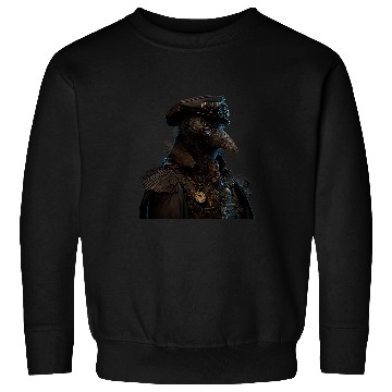 Discover Steampunk Raven Medieval Fantasy Gothic Graphics Sweatshirts