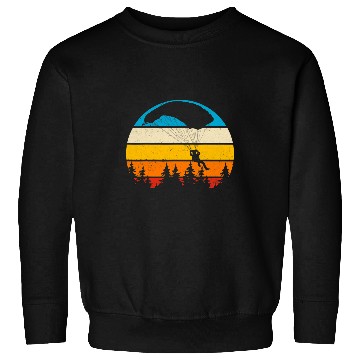 Discover Skydiving Gift Parachuting Skydiver vintages Skydiving Gift Retro Sweatshirts
