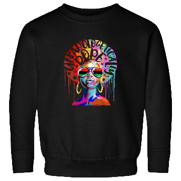 Discover Unapologetically Dope Black Pride Melanin Gift 2 Sweatshirts