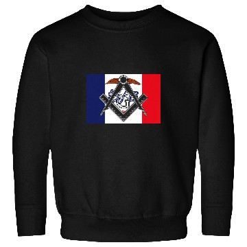 Discover Iowa State Flag Masonic Square Compass Freemason Sweatshirts