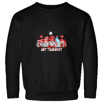 Discover Art Therapist Job Christmas Gnome Back To School Sweatshirts