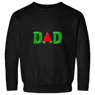 Discover Cool Dad Watermelon Funny Daddy Fruit Eater Melon Fan Gift Sweatshirts