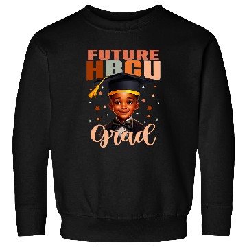 Discover Future HBCU Grad Boy Graduation HBCU Future College Student Sweatshirts