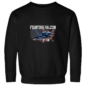 Discover F16 Fighting Falcon Viper Fighter Pilot Military Aviation Sweatshirts