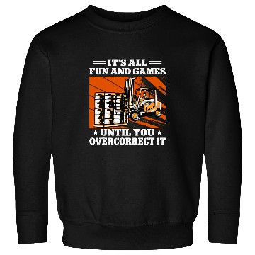 Discover Certified forklift operator warehouse designated driver Sweatshirts